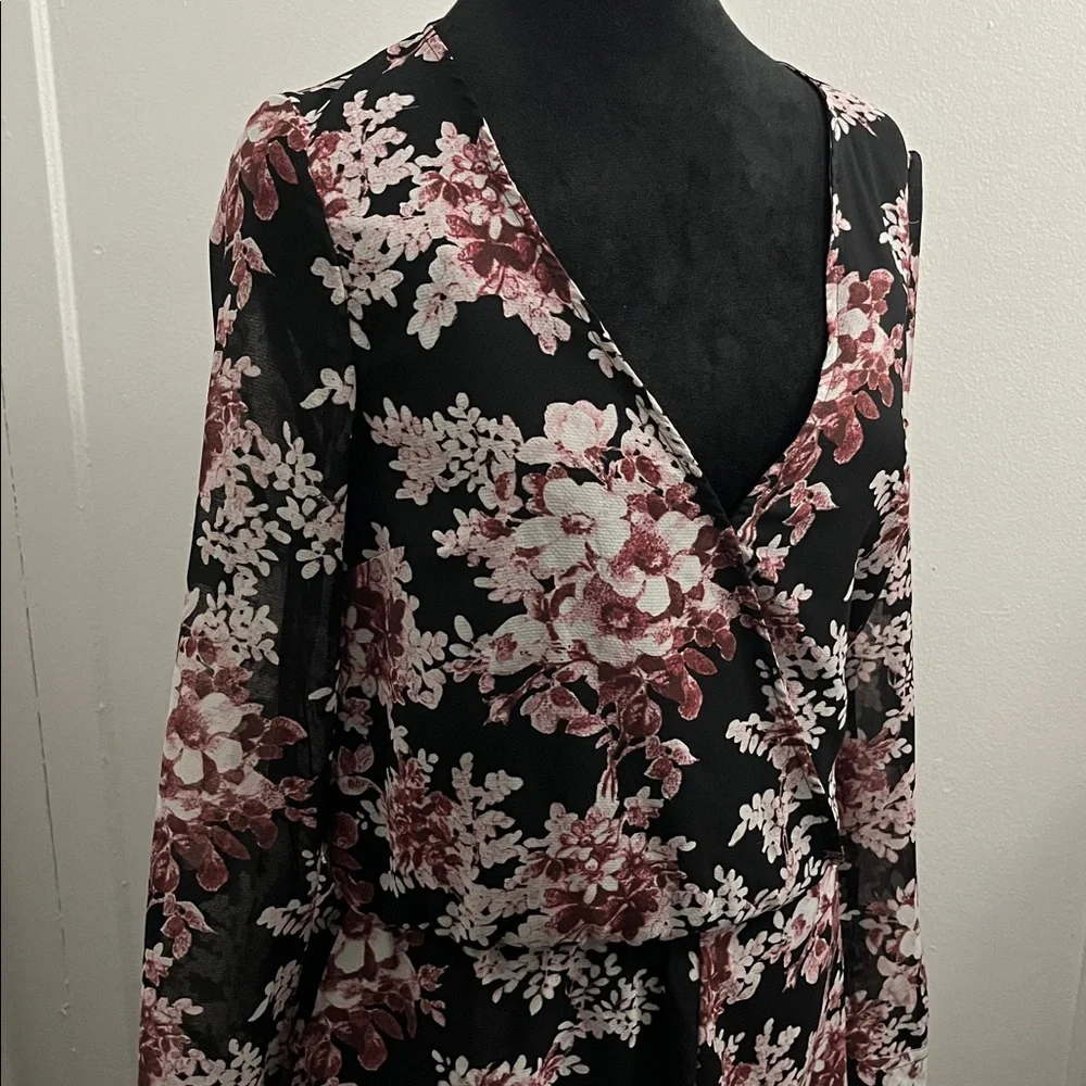 Free People Float Away Long Sleeve Romper - Picture 6 of 16